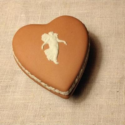 Wedgewood Terra Cotta Heart