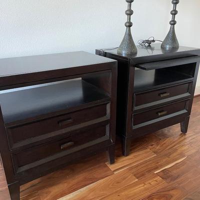 Lot 297-A. Pair of Ashley Furniture Nightstands
