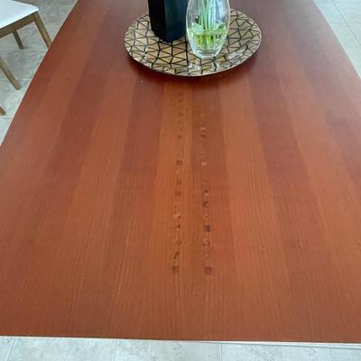 Lot 298. Scan Design Pedestal Dining Table