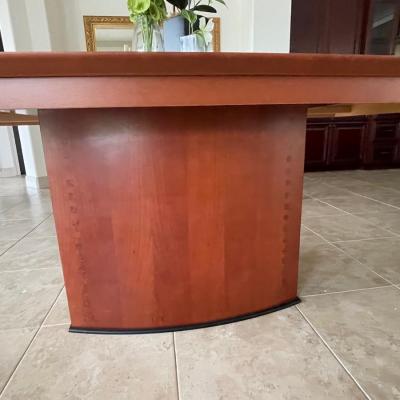 Lot 298. Scan Design Pedestal Dining Table