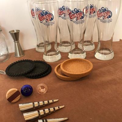 Lot 165-A.  Assorted Barware