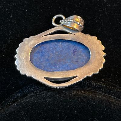 LOT 386:  STERLING SILVER PENDANT