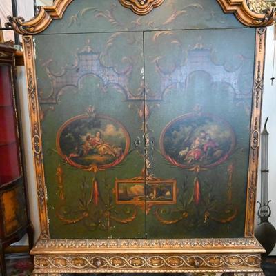 1800's FRENCH PROVINCIAL CABINET - RARE!