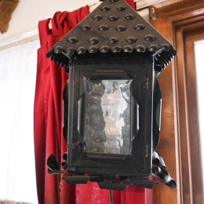 METAL BLACK HANGING LAMP
