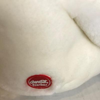 Vintage Coca-Cola polar bear plush