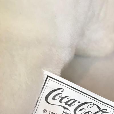 Vintage Coca-Cola polar bear plush