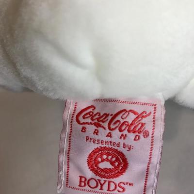 Vintage Coca-Cola polar bear plush