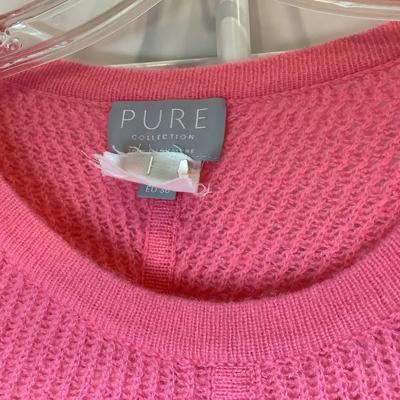 8686 Two PURE Cashmere Sweaters