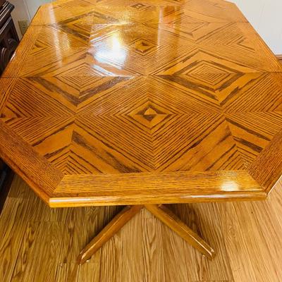 Honey Brown Dining Table