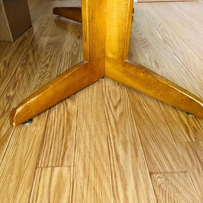 Honey Brown Dining Table