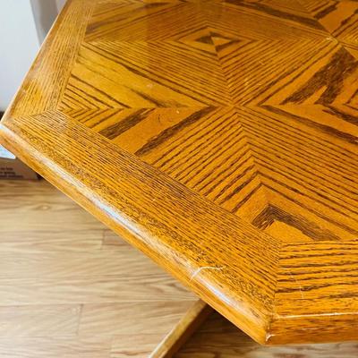 Honey Brown Dining Table