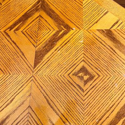 Honey Brown Dining Table