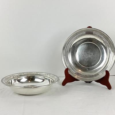 8713 Two Sterling Silver Bowls
