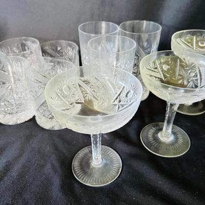 26 Crystal/Glass Wine Glasses (DR-JM)
