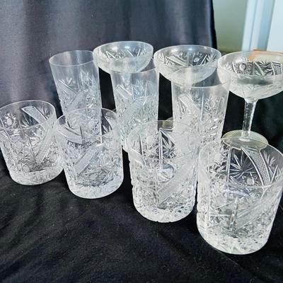 26 Crystal/Glass Wine Glasses (DR-JM)