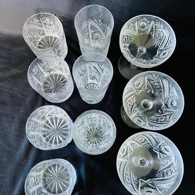 26 Crystal/Glass Wine Glasses (DR-JM)