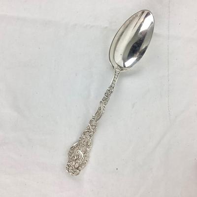 8715 Antique Gorham Repousse Versailles Sterling Tablespoon