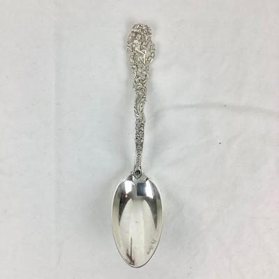 8715 Antique Gorham Repousse Versailles Sterling Tablespoon