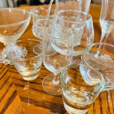 Collection of Aperitif and Digestif Glasses (DR-JM)