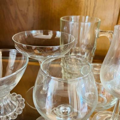 Collection of Aperitif and Digestif Glasses (DR-JM)