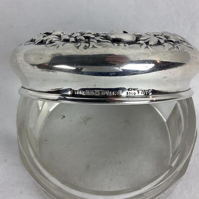 8723 Sterling Silver Vanity Set