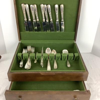 8737 Sterling Silver S.Kirk & Son Flatware Set