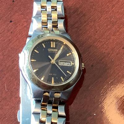 Citizen Womenâ€™s silver & gold watch