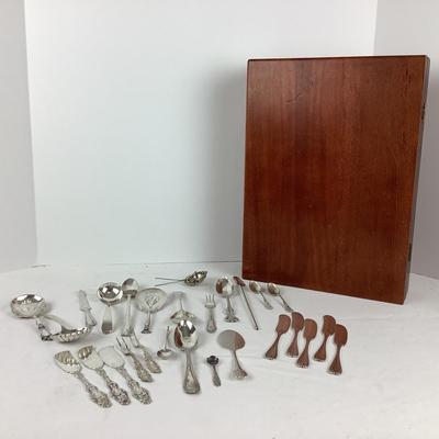 8739 Misc. Pieces of Sterling Silver Spreaders, Spoons, and more