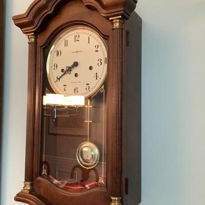 Wall. Clock Howard Miller 25â€H 13â€W 6â€depth