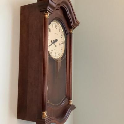 Wall. Clock Howard Miller 25â€H 13â€W 6â€depth