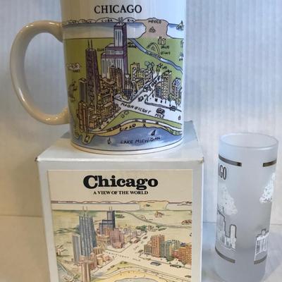 Chicago! Mug and shot glass