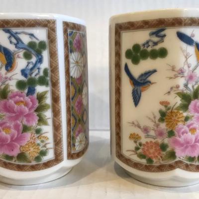 Gorgeous Japanese Tea Cups