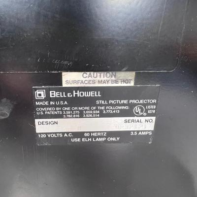 Bell and Howell Slide proector slide case mounts microscope slides