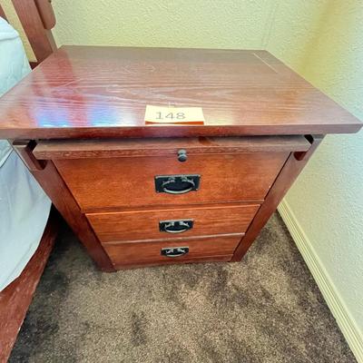 Mission style night stand