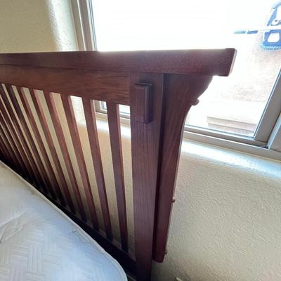 Mission Style Queen Size Bed