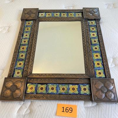 Mexico Tile & Tin Mirror