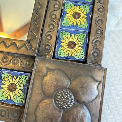 Mexico Tile & Tin Mirror