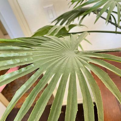 Faux Palm Floral arrangement