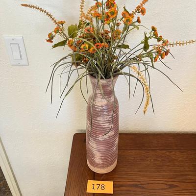 Tall Vase flower arrangement