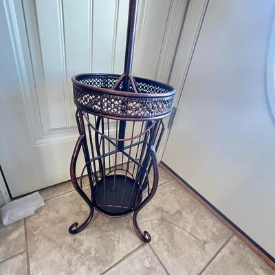 Hall Tree with Umbrella Stand