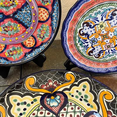 Talavera 3 Plates