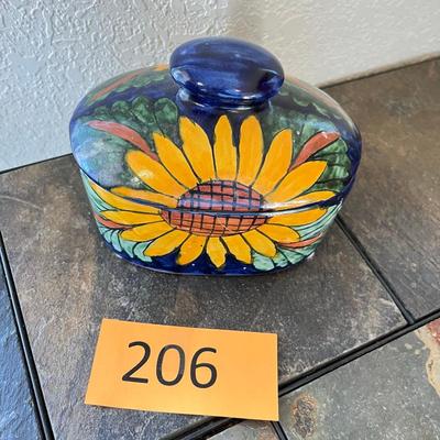 Talavera Sunflower Box