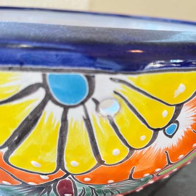 Talavera Large Bowl Planter