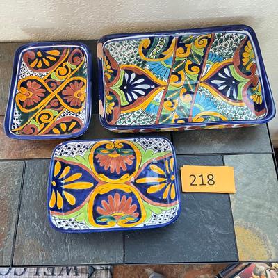 Talavera Rectangle Bakers