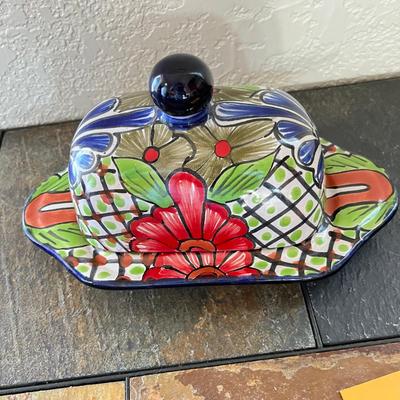 Talavera Butter Dish