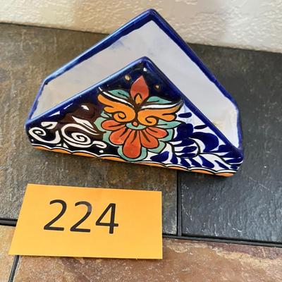 Talavera Napkin Holder