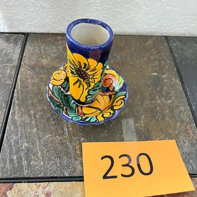 Talavera Shot glass and tray