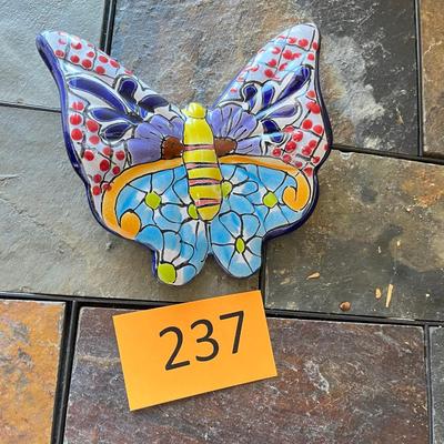 Talavera Potter Butterfly wall decor
