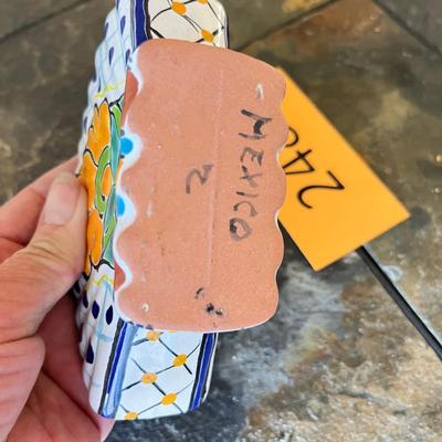 Talavera Pottery Napkin Holder