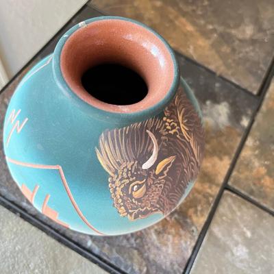 Sioux Pottery Vase